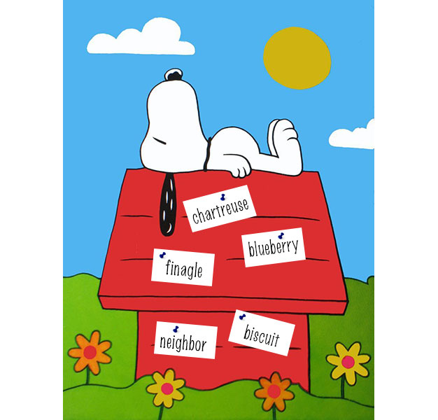 Snoopy's doghouse