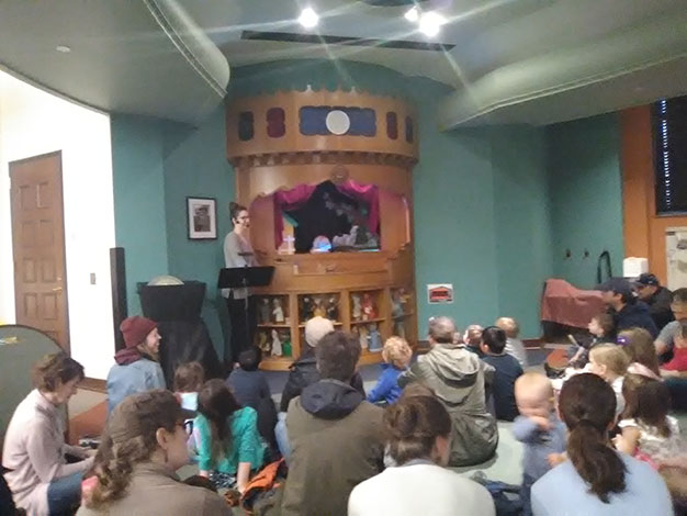 The Poetry of Puppetry II at the St. Paul Central Library, St. Paul, MN